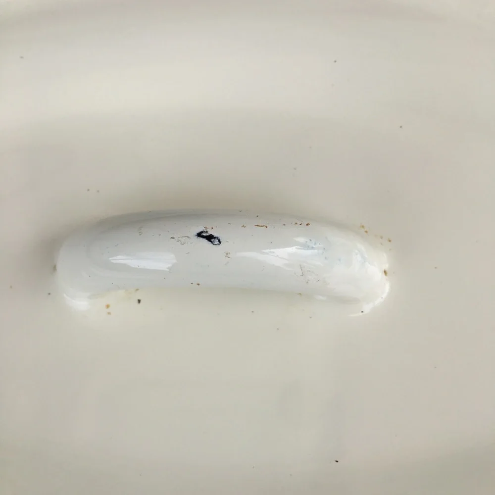 Vintage roast pan strawberry pattern - Picture 5 of 6